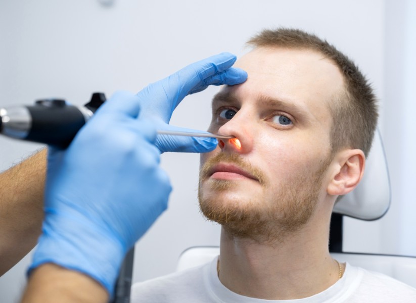 Диагностика дыхательной функции носа