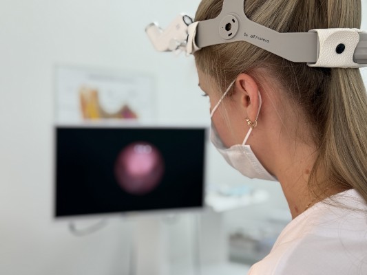 Консервативное лечение острого левостороннего наружного диффузного отита при микозах